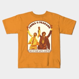 Jones & Pearson - We Stand With Justin Kids T-Shirt